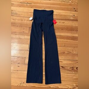 Spanx Pants Leggings Women's Size Small Navy  Booty Boost High Waist Full Length